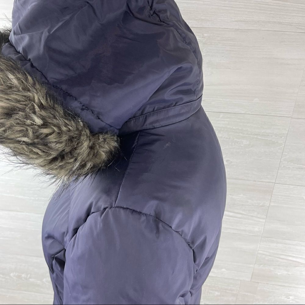 Anne Klein Down Faux Fur Hooded Puffer Coat - Picture 10 of 12